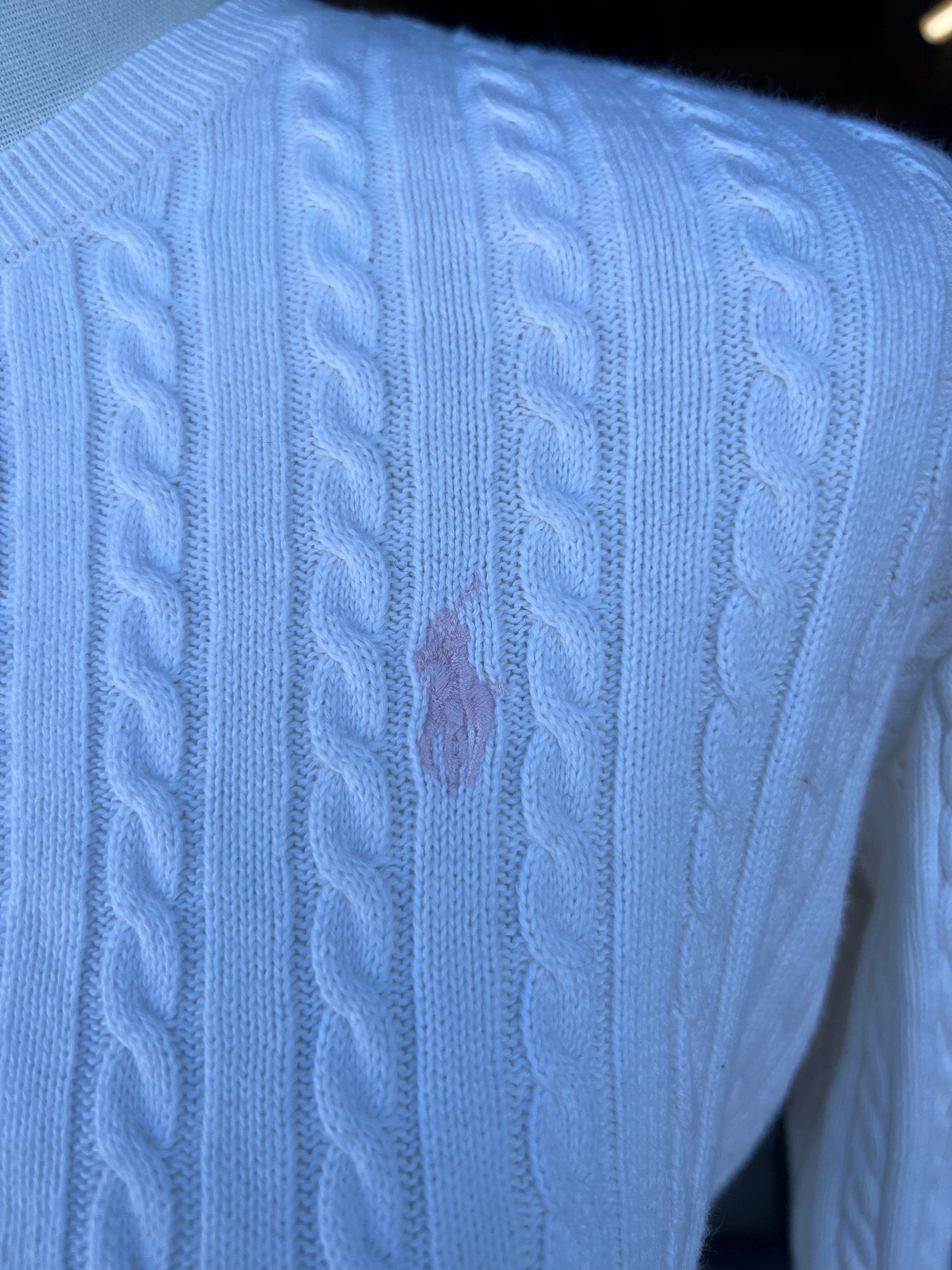 Cardigan Ralph Lauren Torsadé