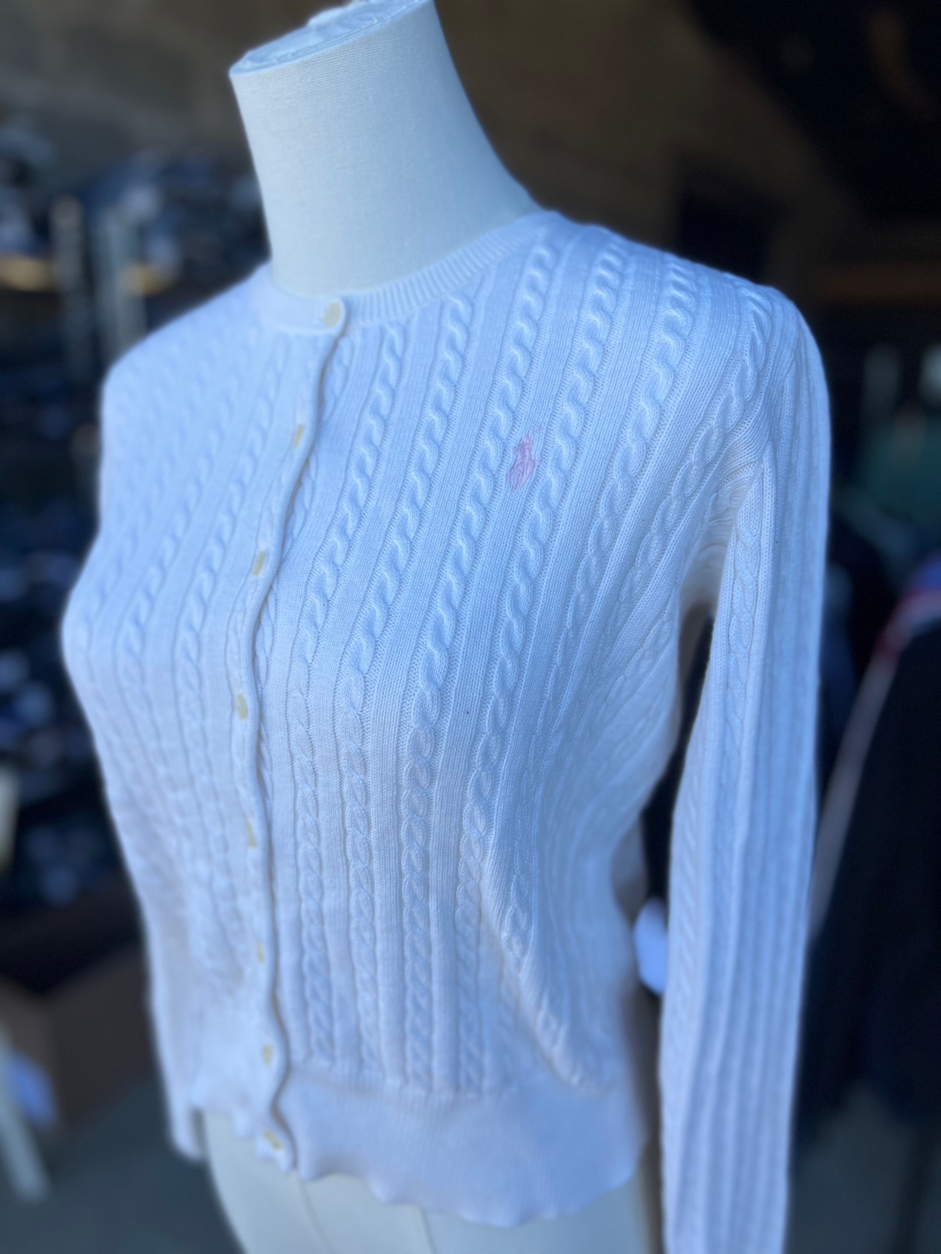 Cardigan Ralph Lauren Torsadé