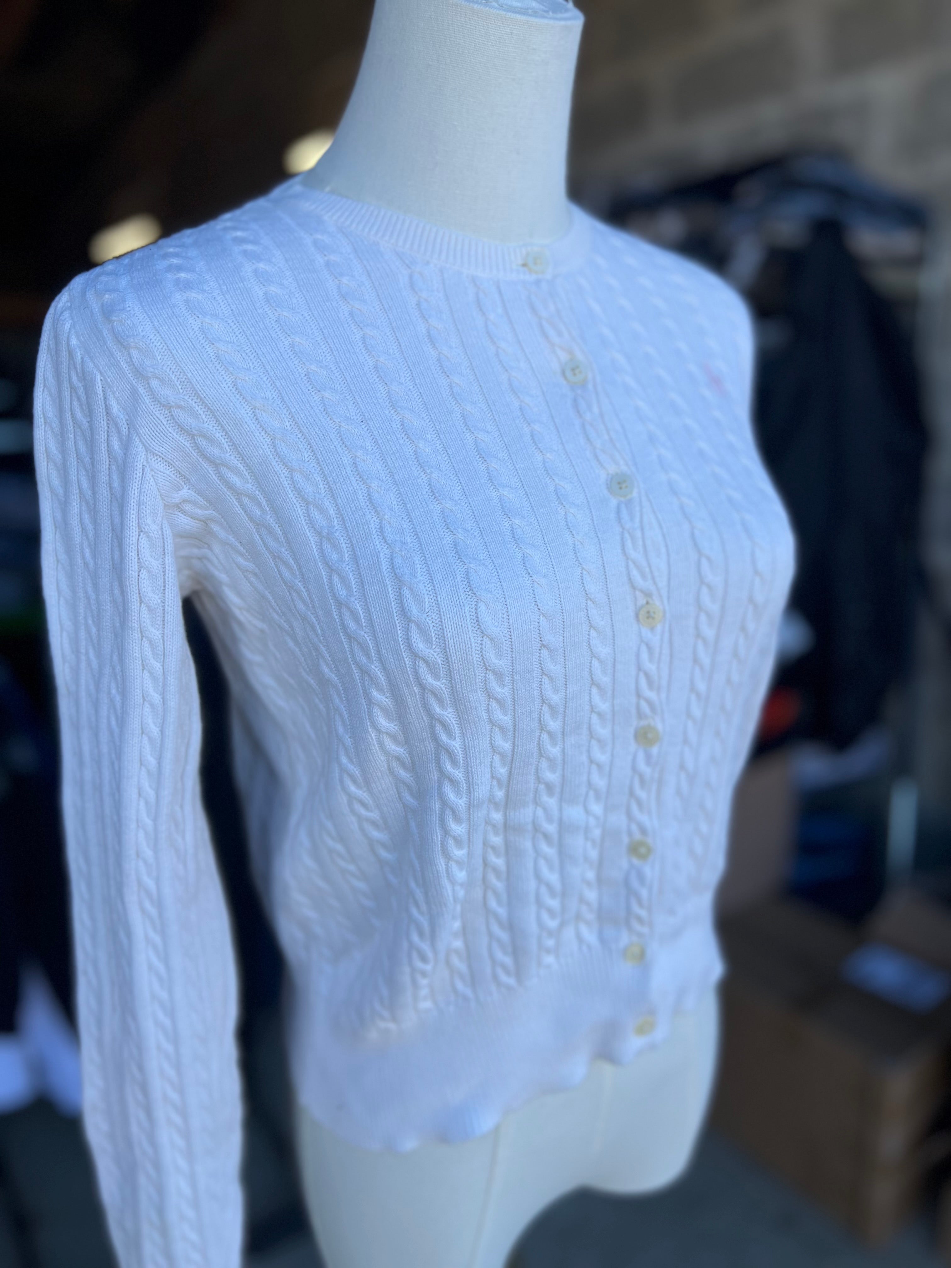 Cardigan Ralph Lauren Torsadé