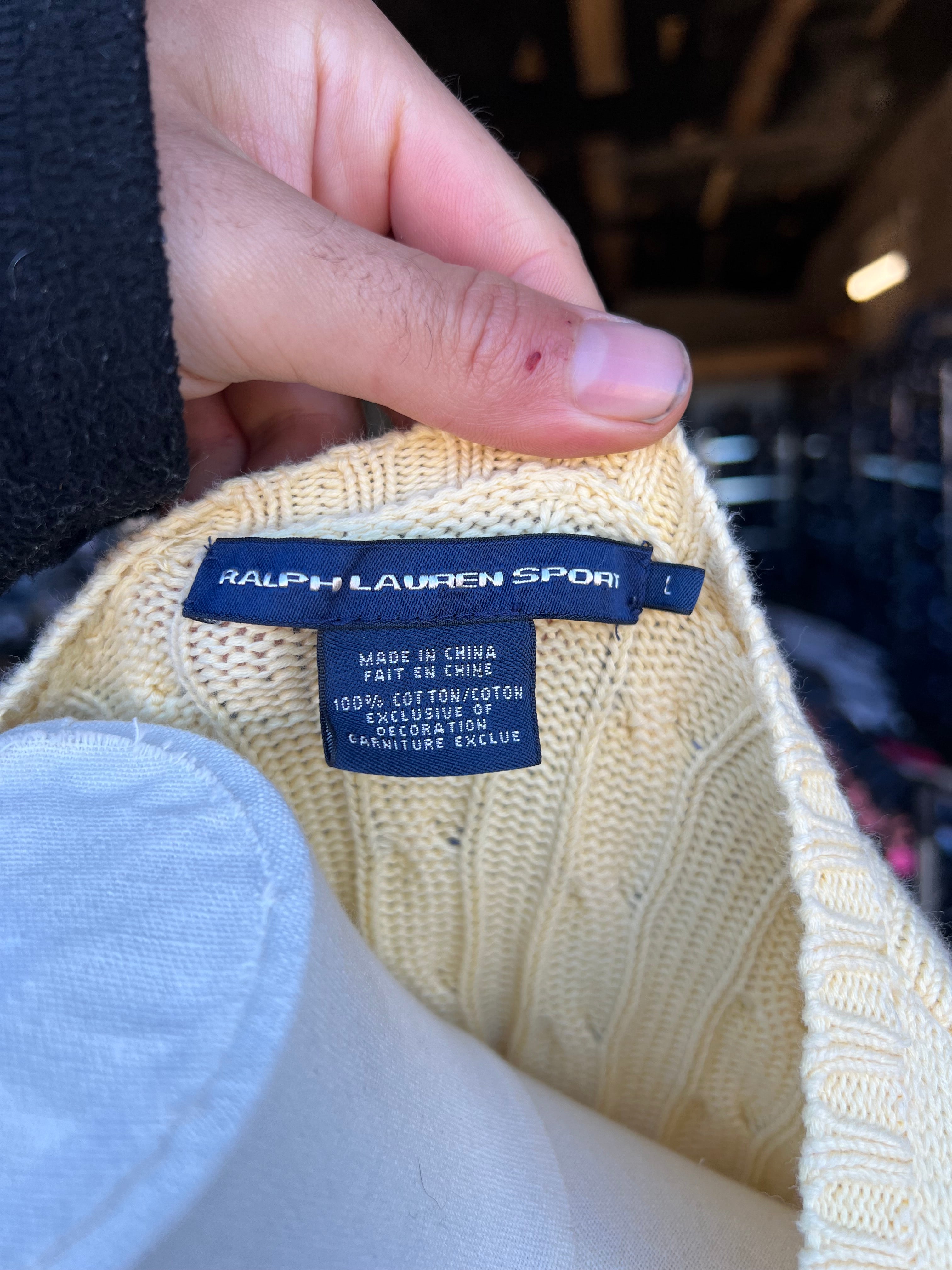 Pull Ralph Lauren Torsadé