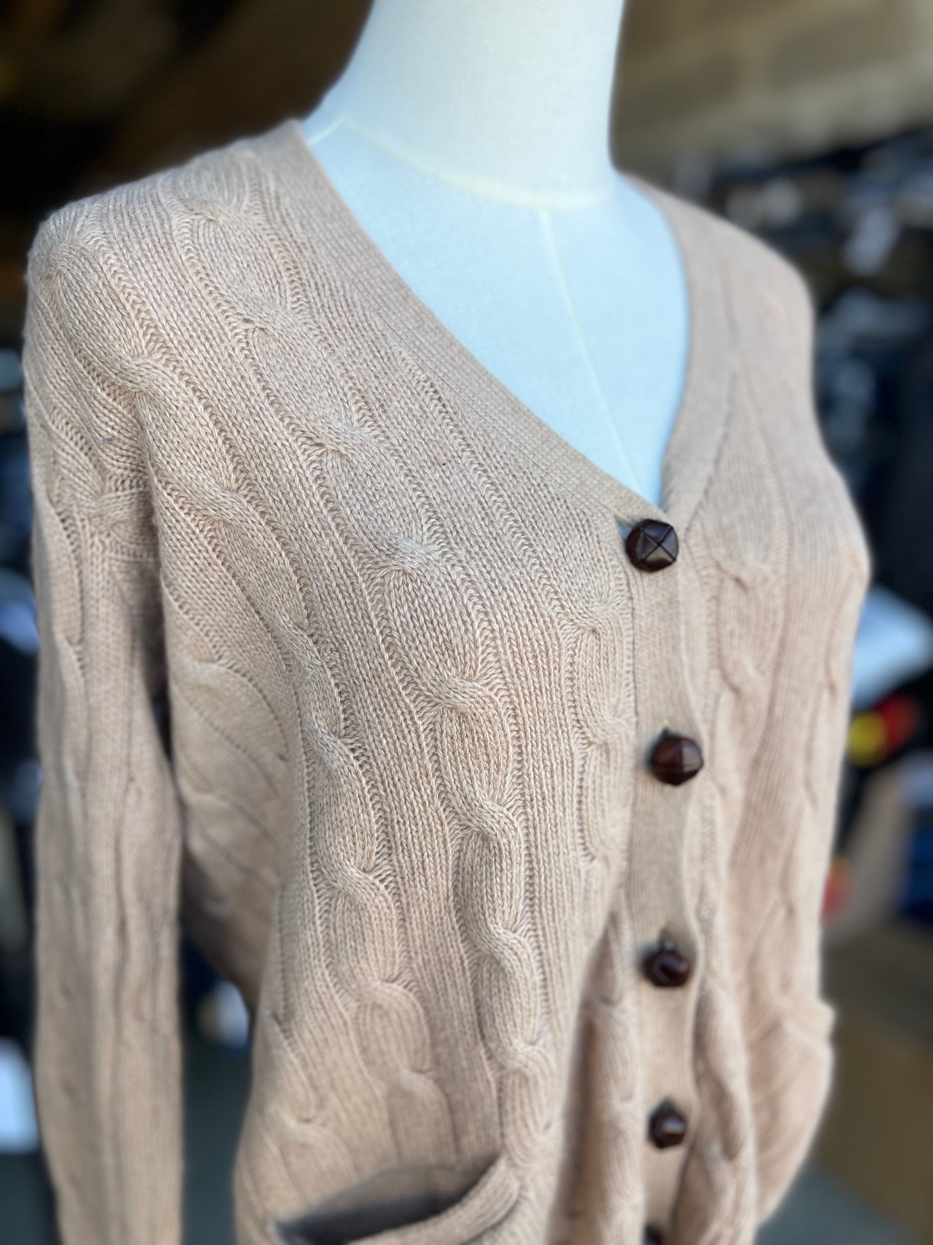 Cardigan Ralph Lauren Torsadé