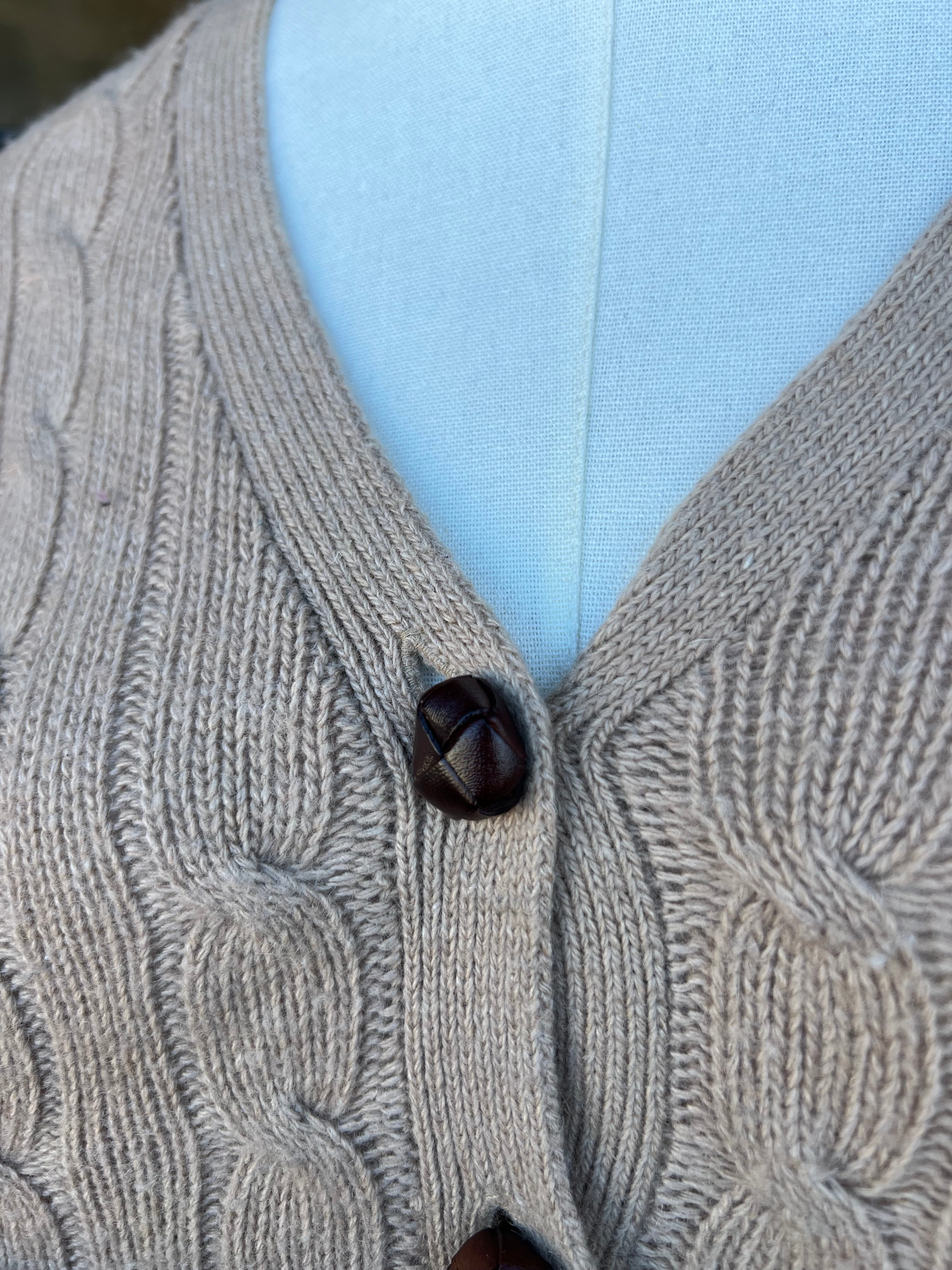 Cardigan Ralph Lauren Torsadé