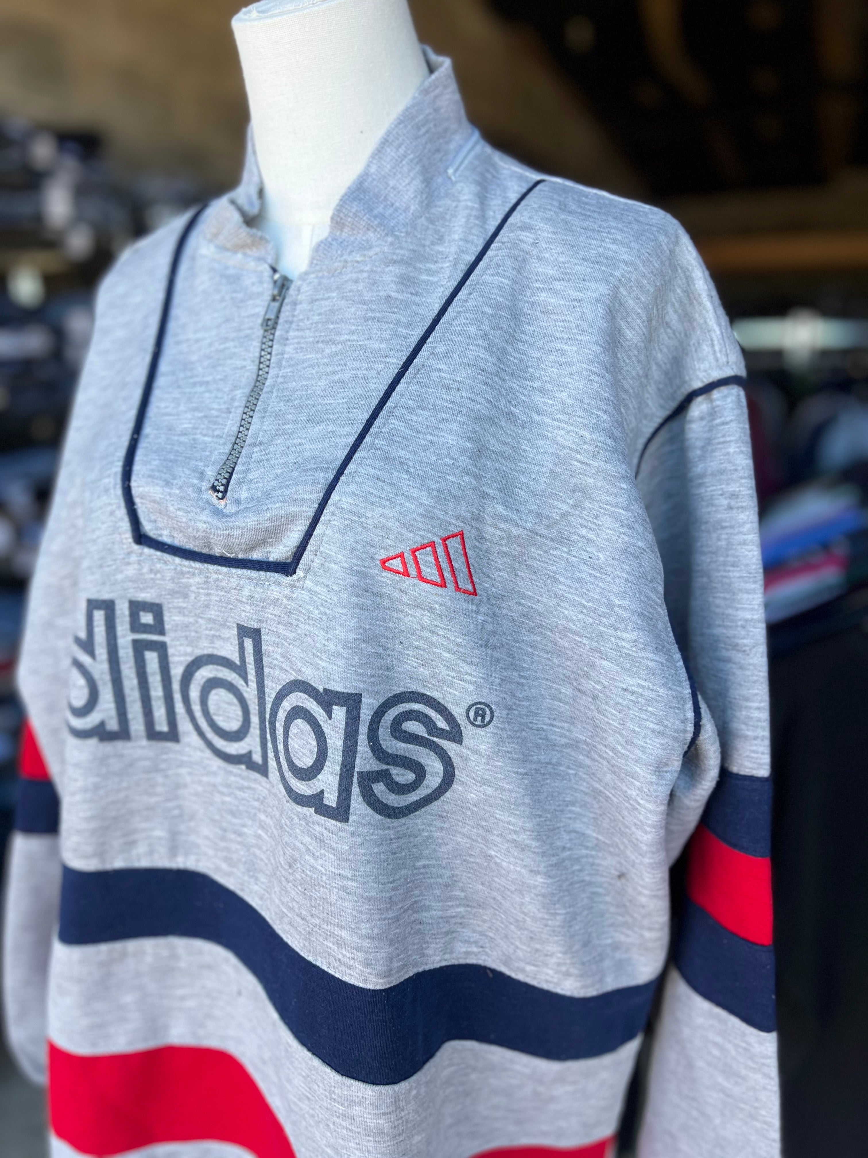 Sweat Zip Adidas Vintage